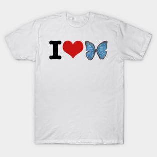 I Love Butterfly T-Shirt